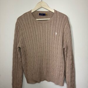 Polo by Ralph Lauren Women’s Tan Sweater